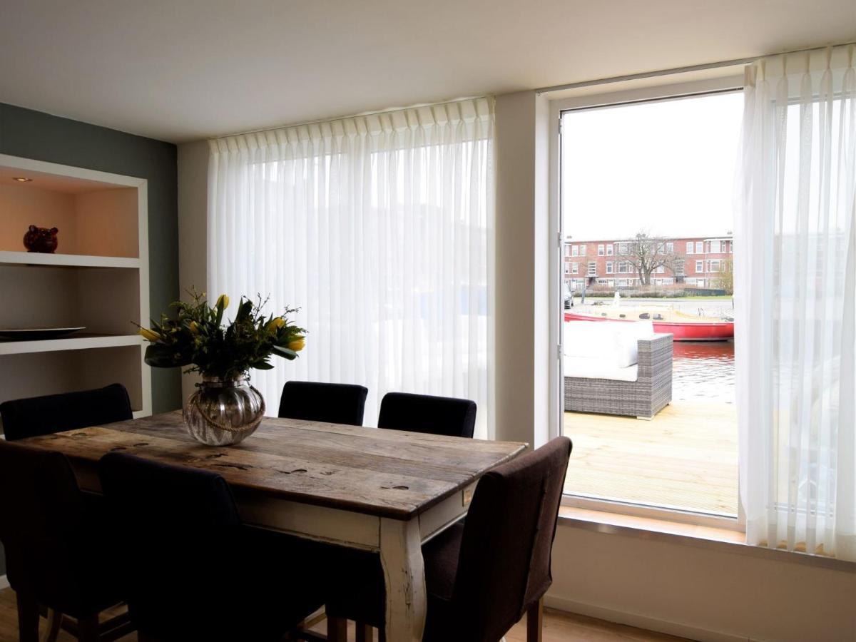 Beautiful Houseboat With Terrace Jacuzzi Hotel The Hague Luaran gambar