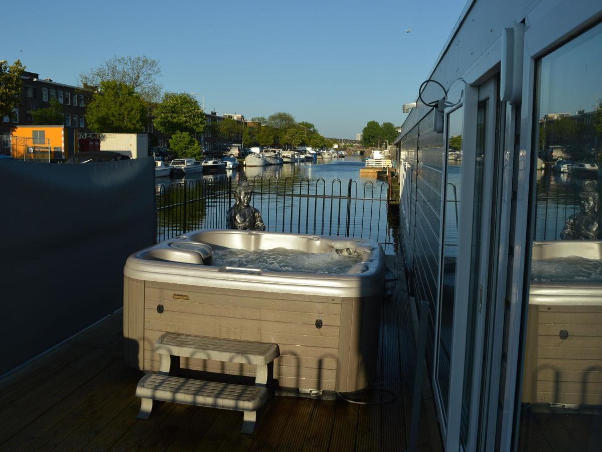 Beautiful Houseboat With Terrace Jacuzzi Hotel The Hague Luaran gambar